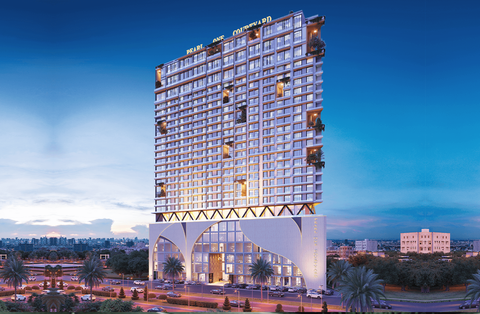Pearl One Courtyard