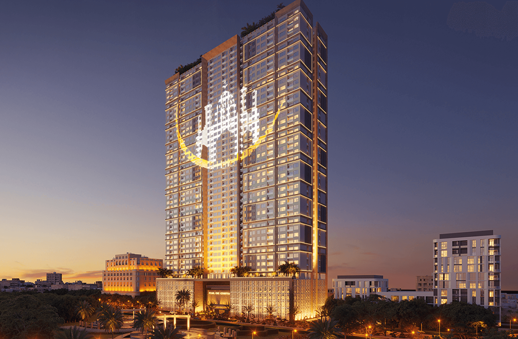 Pearl One Courtyard 2