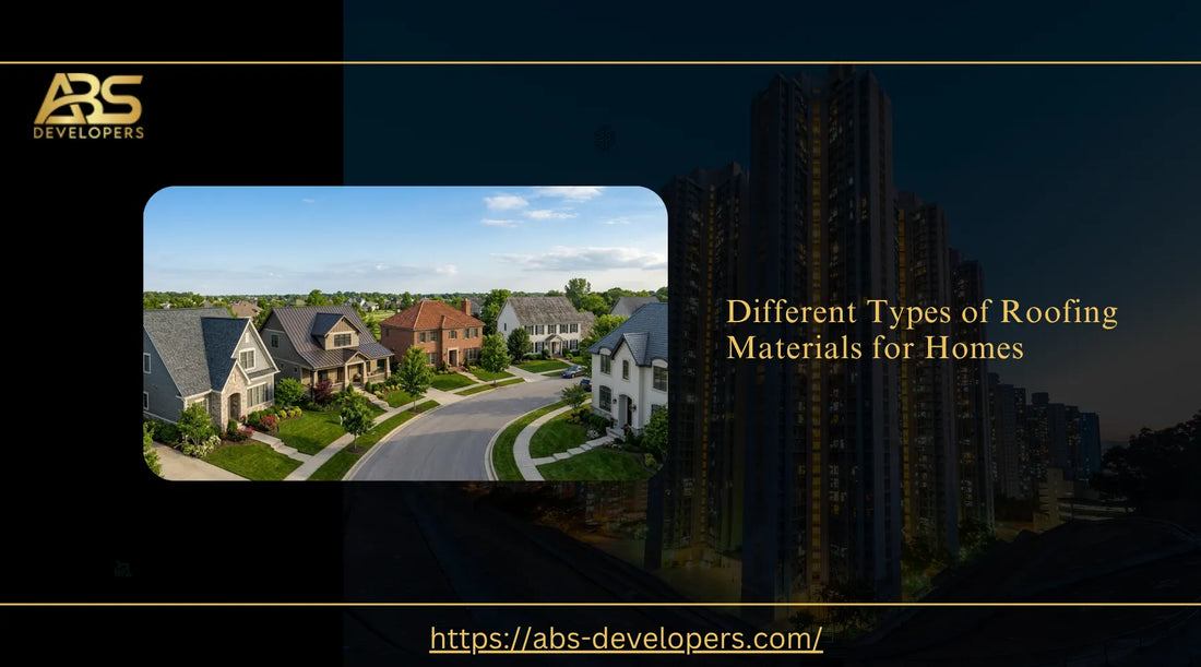 Different Types of Roofing Materials for Homes