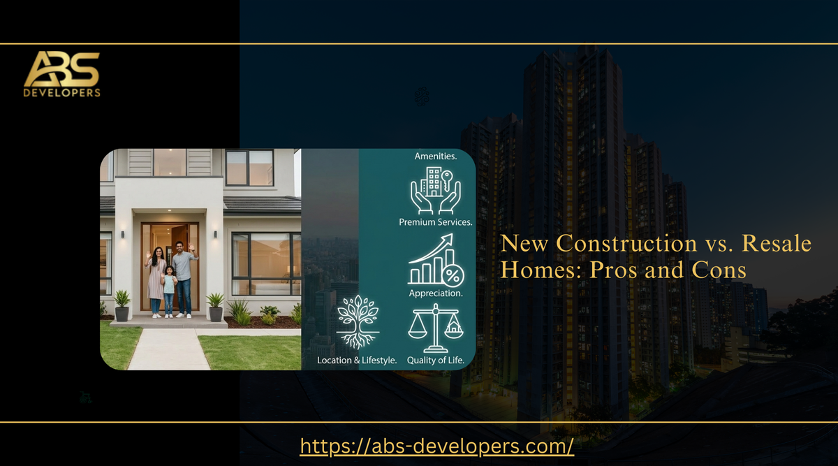 New Construction vs. Resale Homes: Pros and Cons