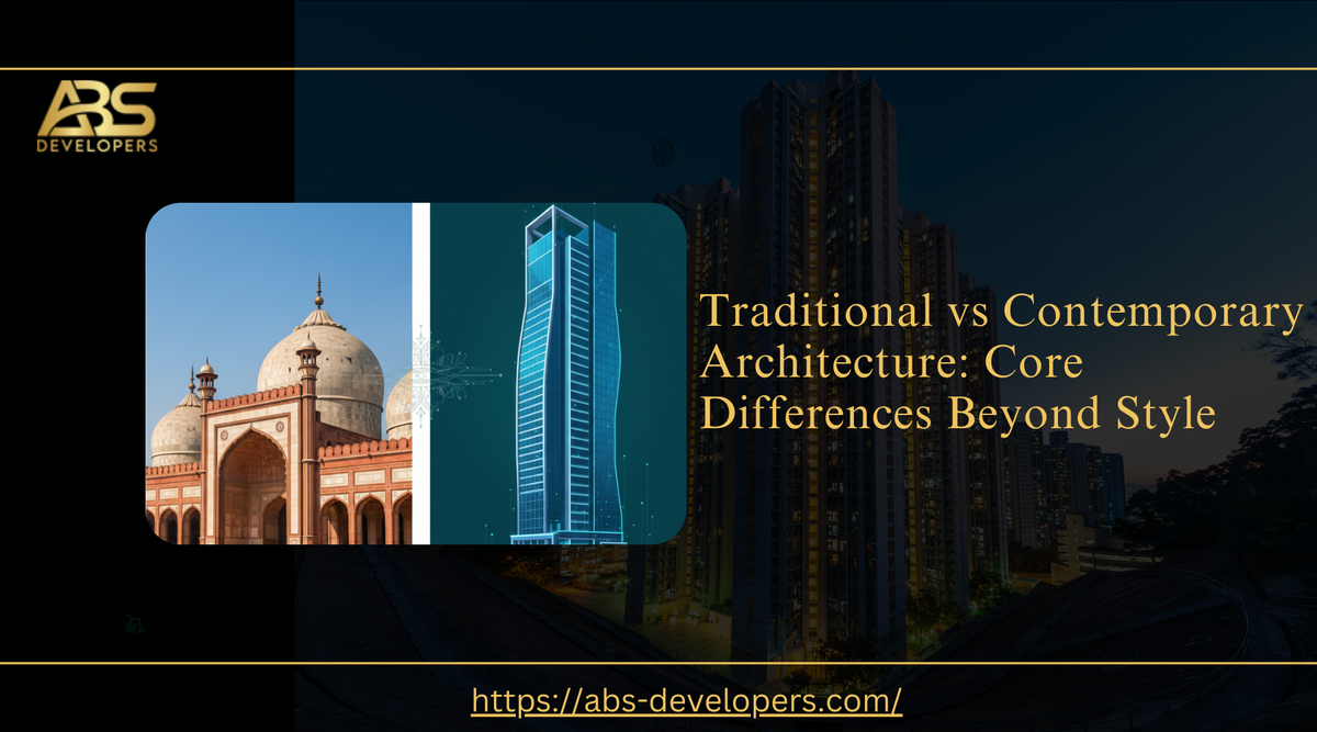 Traditional vs Contemporary Architecture: Core Differences Beyond Style