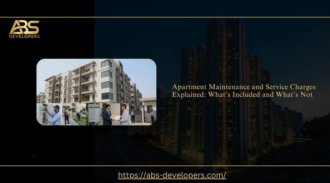 Apartment maintenance staff performing electrical work, cleaning, and security services