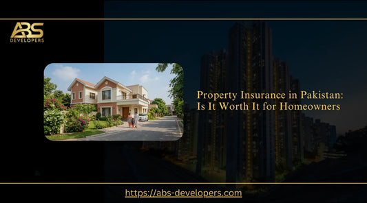 Family walking outside a residential house in Pakistan featured on a property insurance banner