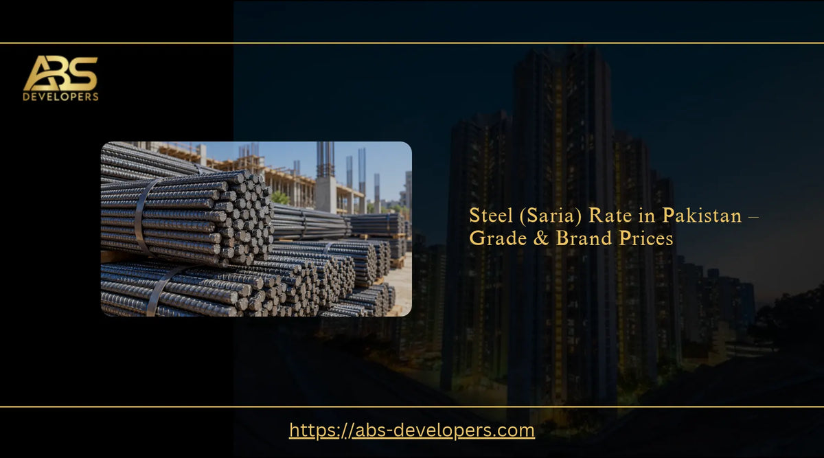 Steel (Saria) Rate in Pakistan: Price per Ton by Grade and Brand