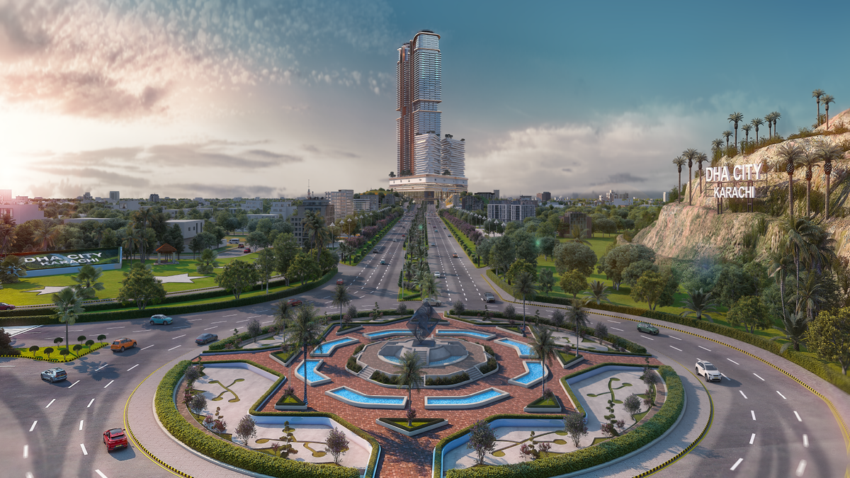 Burj Quaid Project Perspective 2