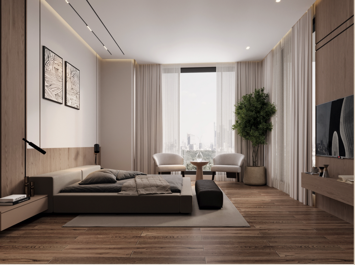 ABS Executive apartment interior render
