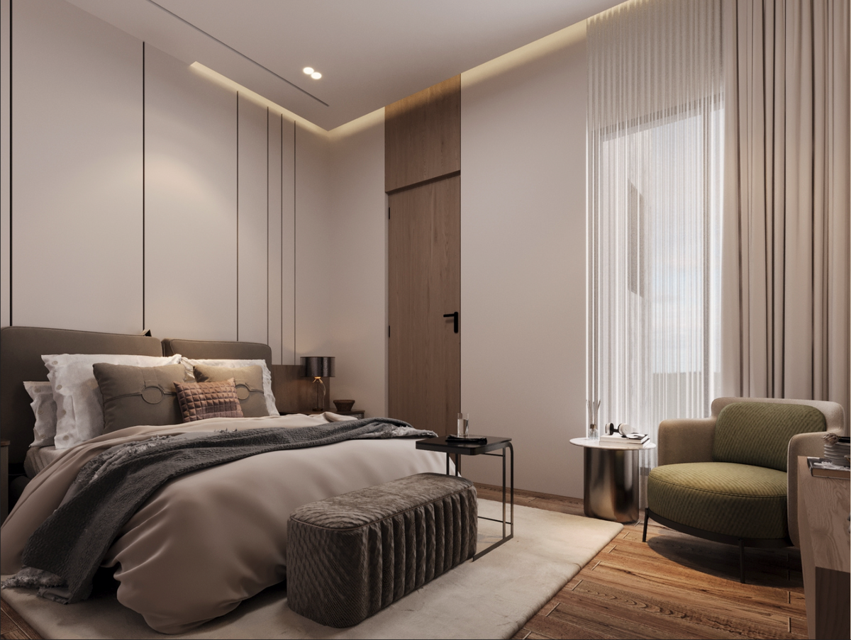 ABS Executive apartment interior render