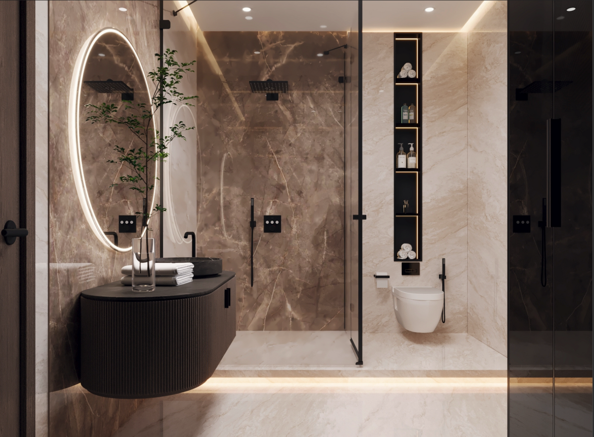 ABS Executive apartment interior render