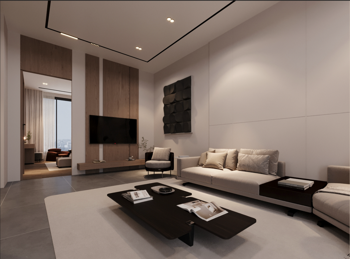 ABS Executive apartment interior render