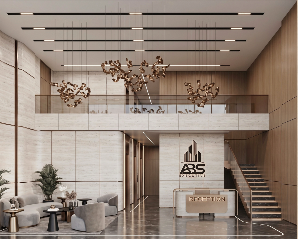 ABS Executive private residential lobby render