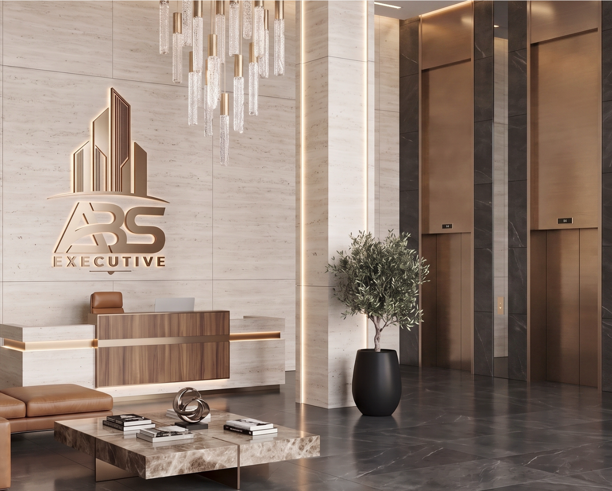 ABS Executive private residential lobby render
