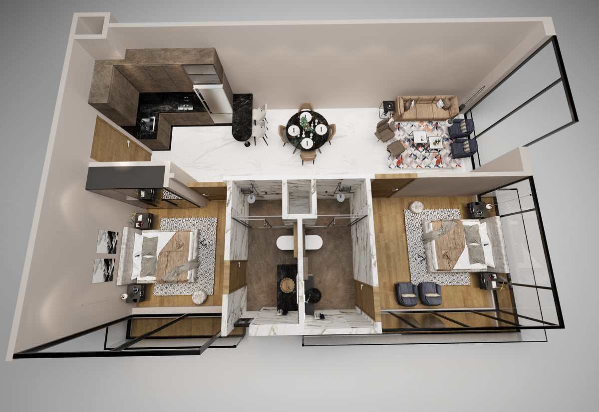 Pearl One Royale Two Bed Interior