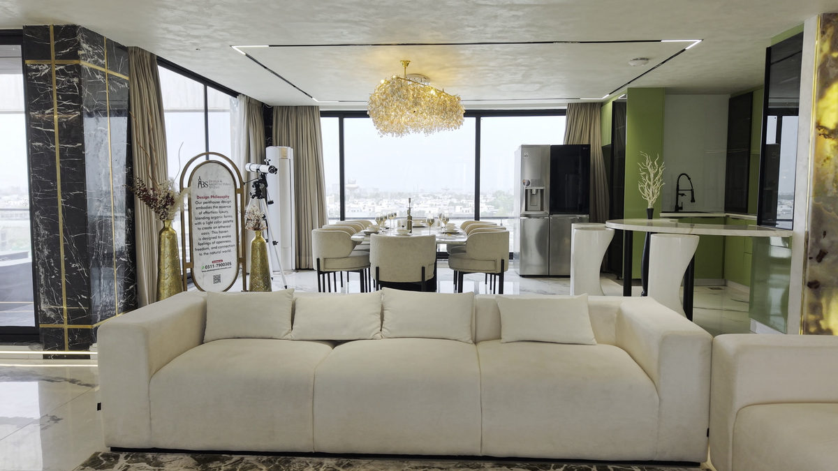 Pearl One Tower Penthouse Interior 1